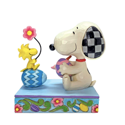 Colorful Creations Snoopy & Woodstock with Easter Eggs