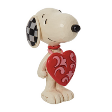 Load image into Gallery viewer, Snoopy Wearing Heart Sign Mini
