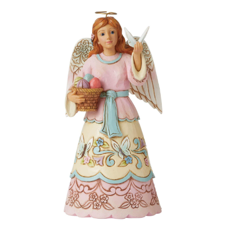 Eater Takes Wing Easter Angel with Butterfly