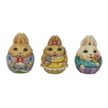 Load image into Gallery viewer, Bunny Egg Minis Set of 3
