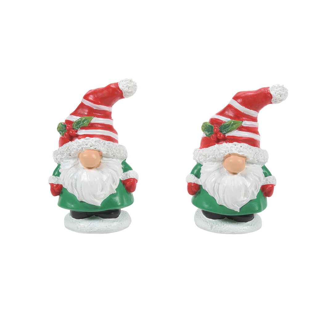 Candy Cane Gnomes Set of 2