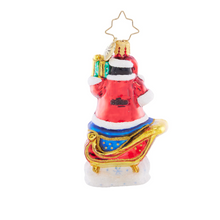 Load image into Gallery viewer, Silliest Sleigh Ride Gem Ornament
