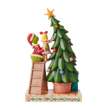 Load image into Gallery viewer, Grinch &amp; Cindy Lou Who Decorate the Christmas Tree
