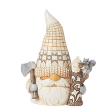 Load image into Gallery viewer, Timber Time! White Woodland Lumberjack Gnome
